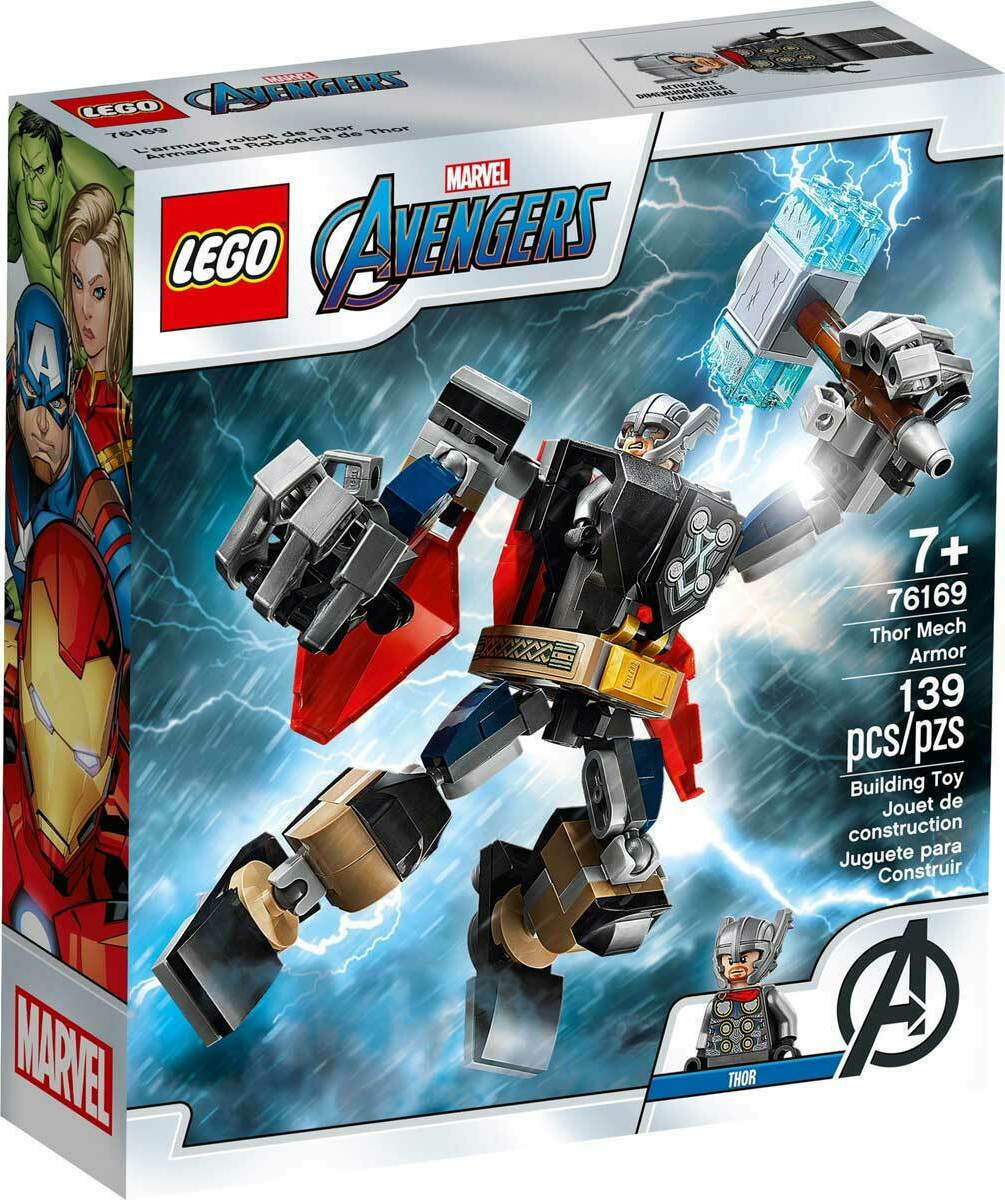 Lego Super Heroes: Marvel Avengers Thor Mech Armor Set - Θώρ 76169 Lego Super Heroes: Marvel Avengers Thor Mech Armor Set - Θώρ 76169