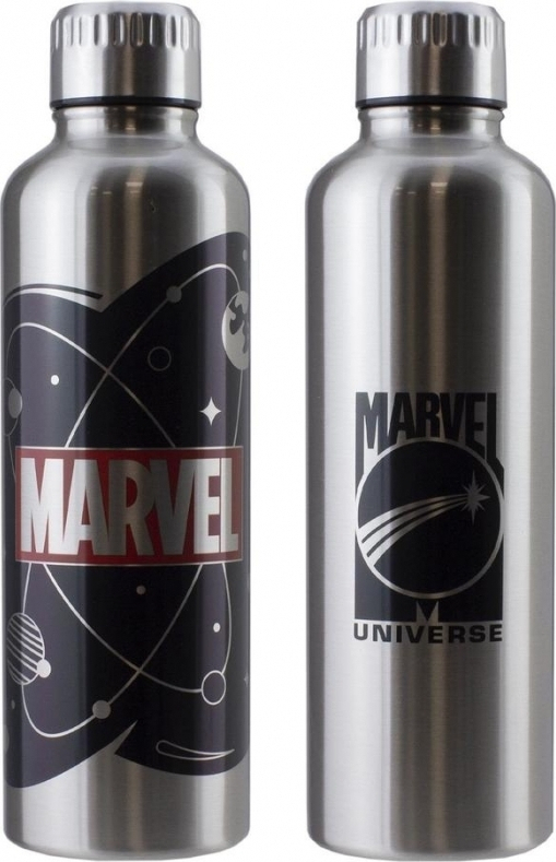 20210824104858_paladone_pagouri_alouminiou_marvel_logo_se_asimi_chroma_pp7980mc_500ml Παγούρι Αλουμινίου Marvel Logo σε Ασημί χρώμα 500ml