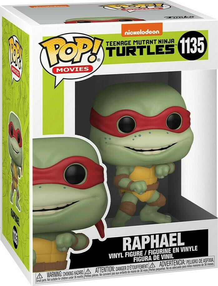 Funko Pop! Movies: Teenage Mutant Ninja Turtles - Raphael #1135 Funko Pop! Movies: Teenage Mutant Ninja Turtles - Raphael #1135